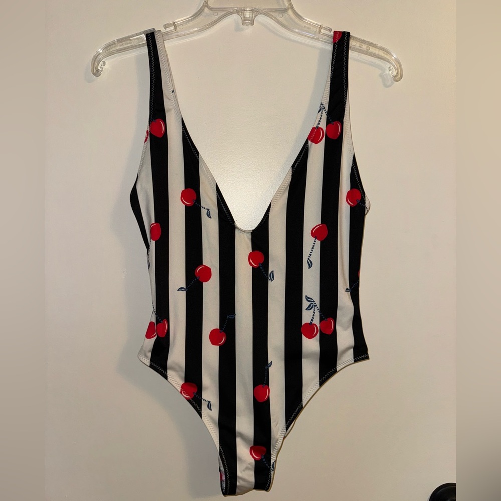 Solid & Striped One Piece